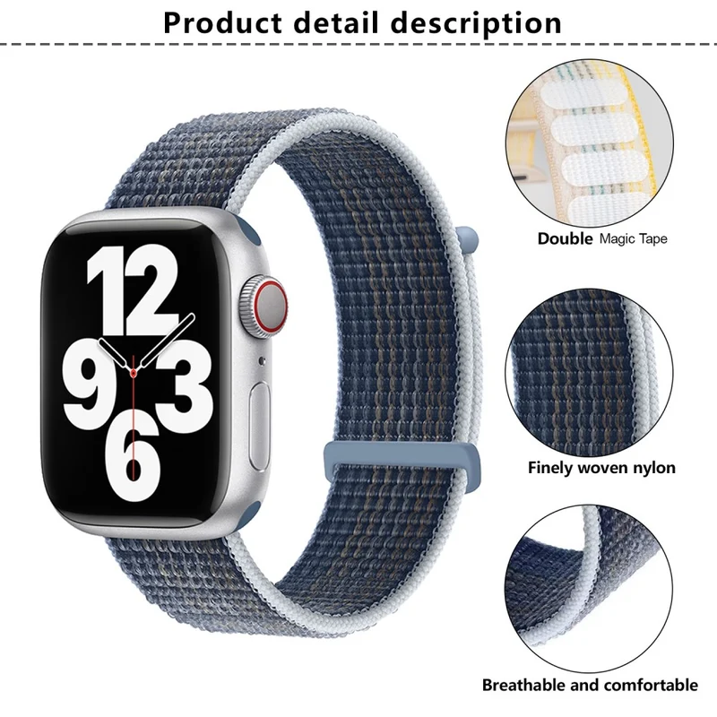 Dauerhaft Apple Smartwatch Nylon Universell Armband