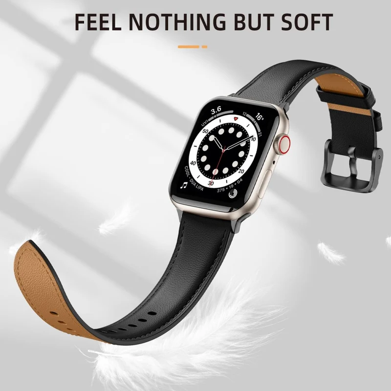Mega Cool Apple Smartwatch Kunstleder Universell Armband