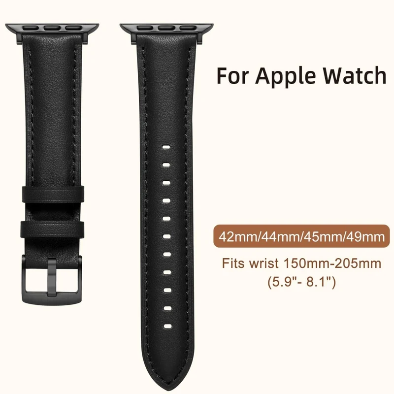 Mega Cool Apple Smartwatch Kunstleder Universell Armband