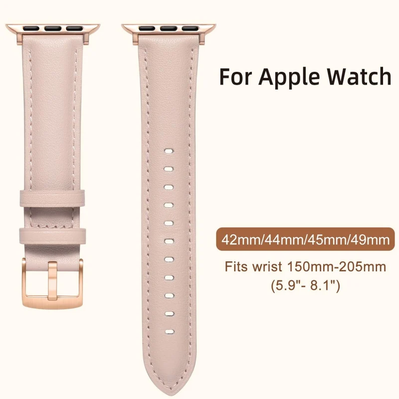 Mega Cool Apple Smartwatch Kunstleder Universell Armband