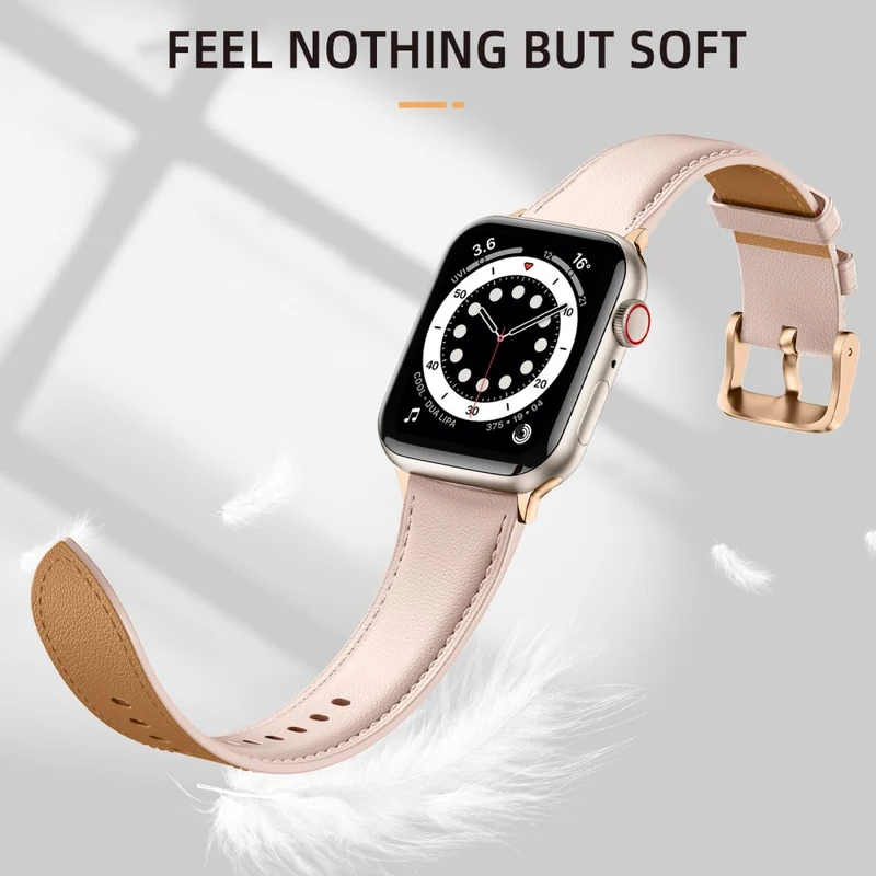 Mega Cool Apple Smartwatch Kunstleder Universell Armband
