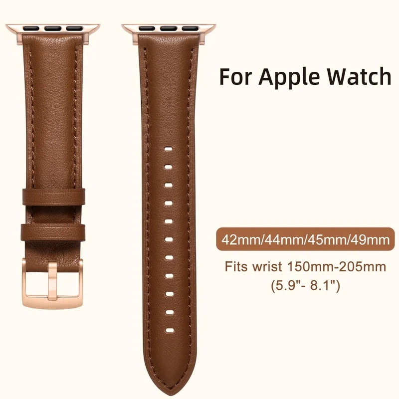 Mega Cool Apple Smartwatch Kunstleder Universell Armband