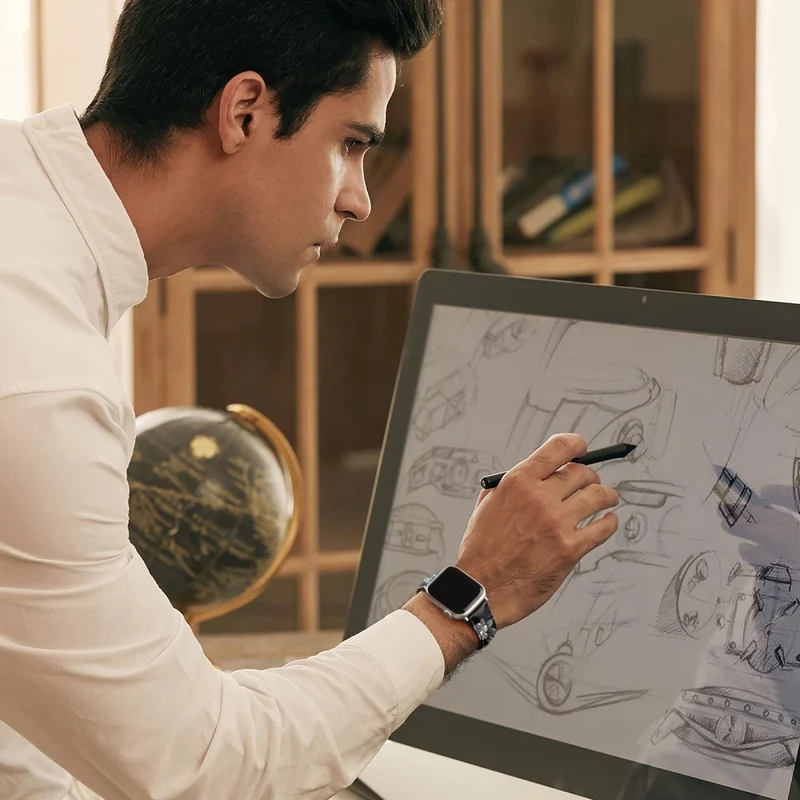 Mega Entzückend Apple Smartwatch Kunstleder Universell Armband