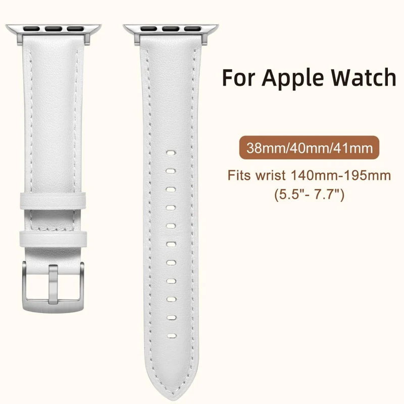 Unglaublich Haltbar Apple Smartwatch Kunstleder Universell Armband