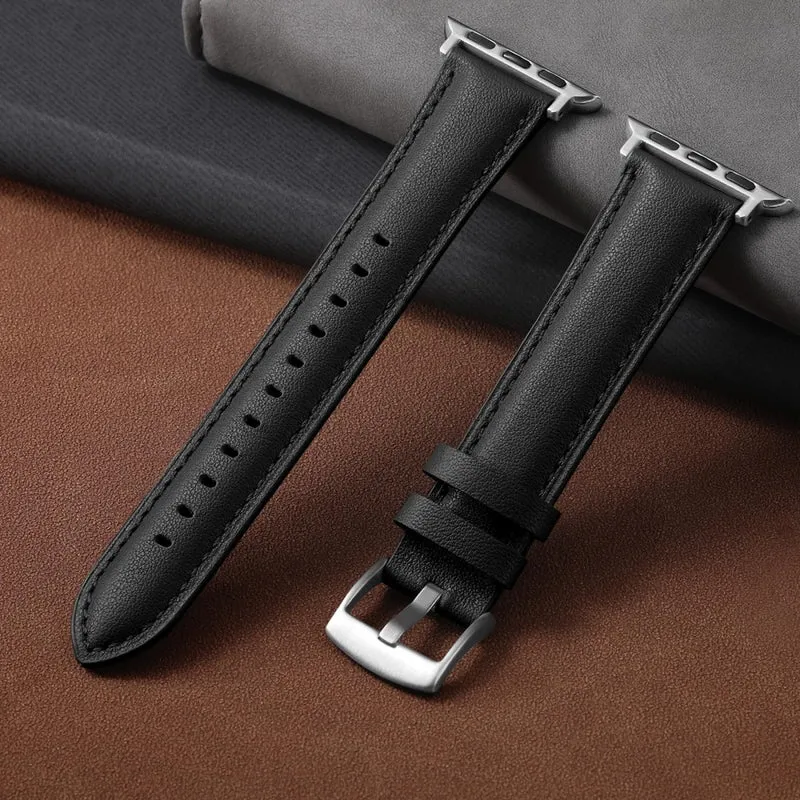 Unglaublich Haltbar Apple Smartwatch Kunstleder Universell Armband