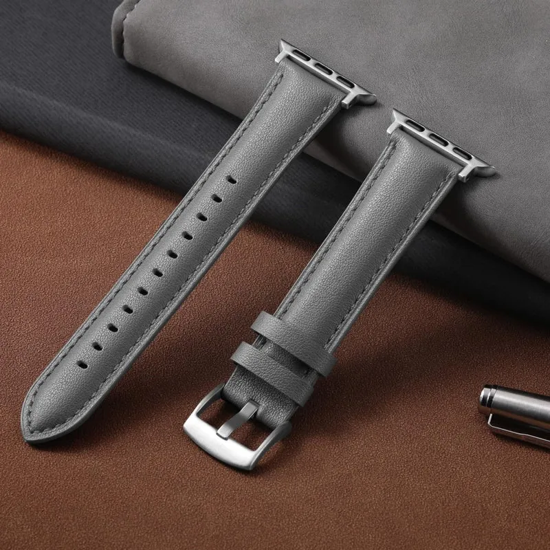 Unglaublich Haltbar Apple Smartwatch Kunstleder Universell Armband