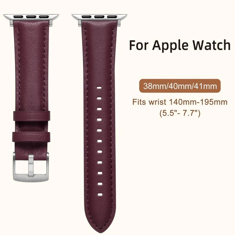 Unglaublich Haltbar Apple Smartwatch Kunstleder Universell Armband