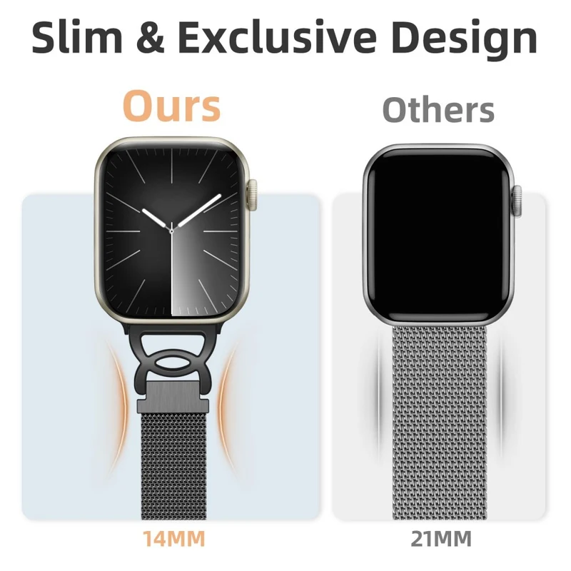 Mega Entzückend Apple Smartwatch Metall Universell Armband