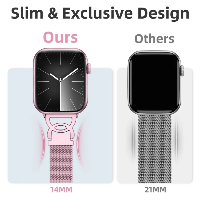 Mega Entzückend Apple Smartwatch Metall Universell Armband
