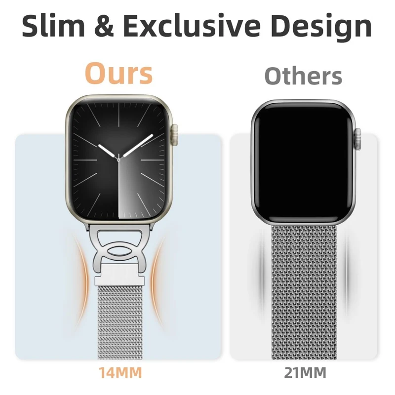 Robust Apple Smartwatch Metall Universell Armband