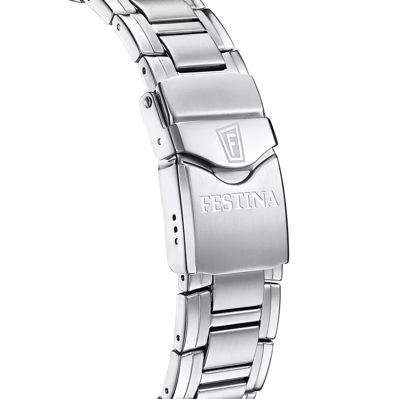 Festina F20042/3 Herren Chronograph • Saphirglas • Stahl/Grün