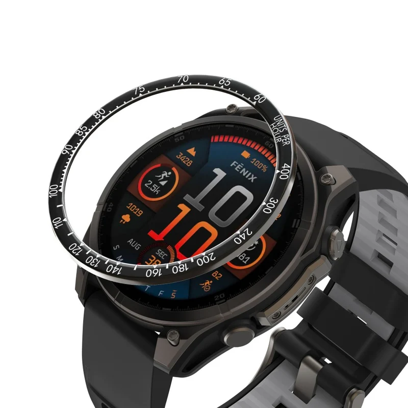 Garmin Fenix 8 51mm Metall Displayschutz
