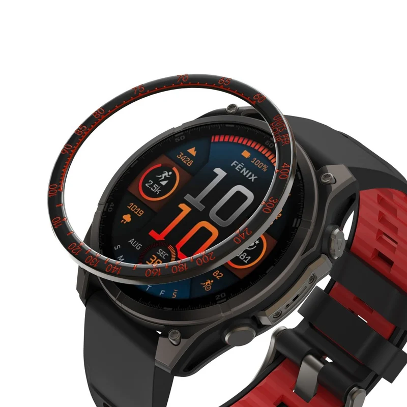 Garmin Fenix 8 51mm Metall Displayschutz