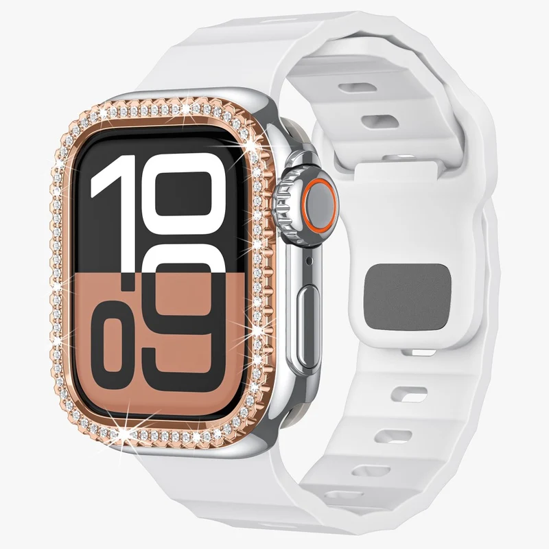 Unglaublich Süß Apple Smartwatch Silikon Universell Armband