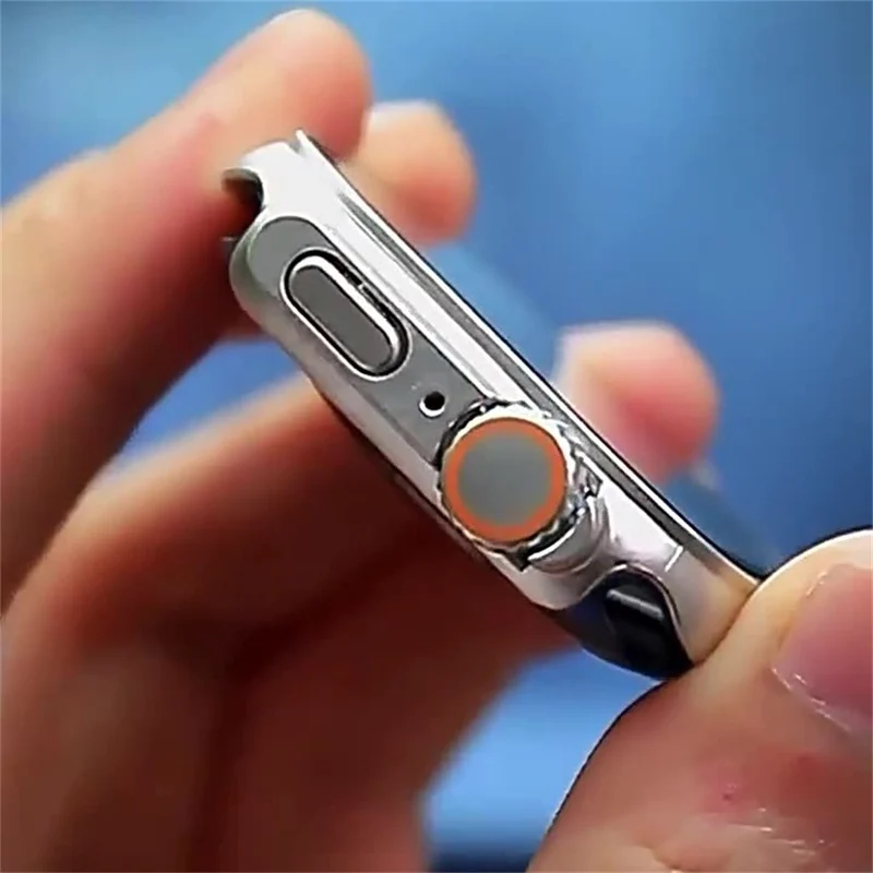 Süß Apple Smartwatch Universell Hülle mit Displayschutz in Glas und Silikon