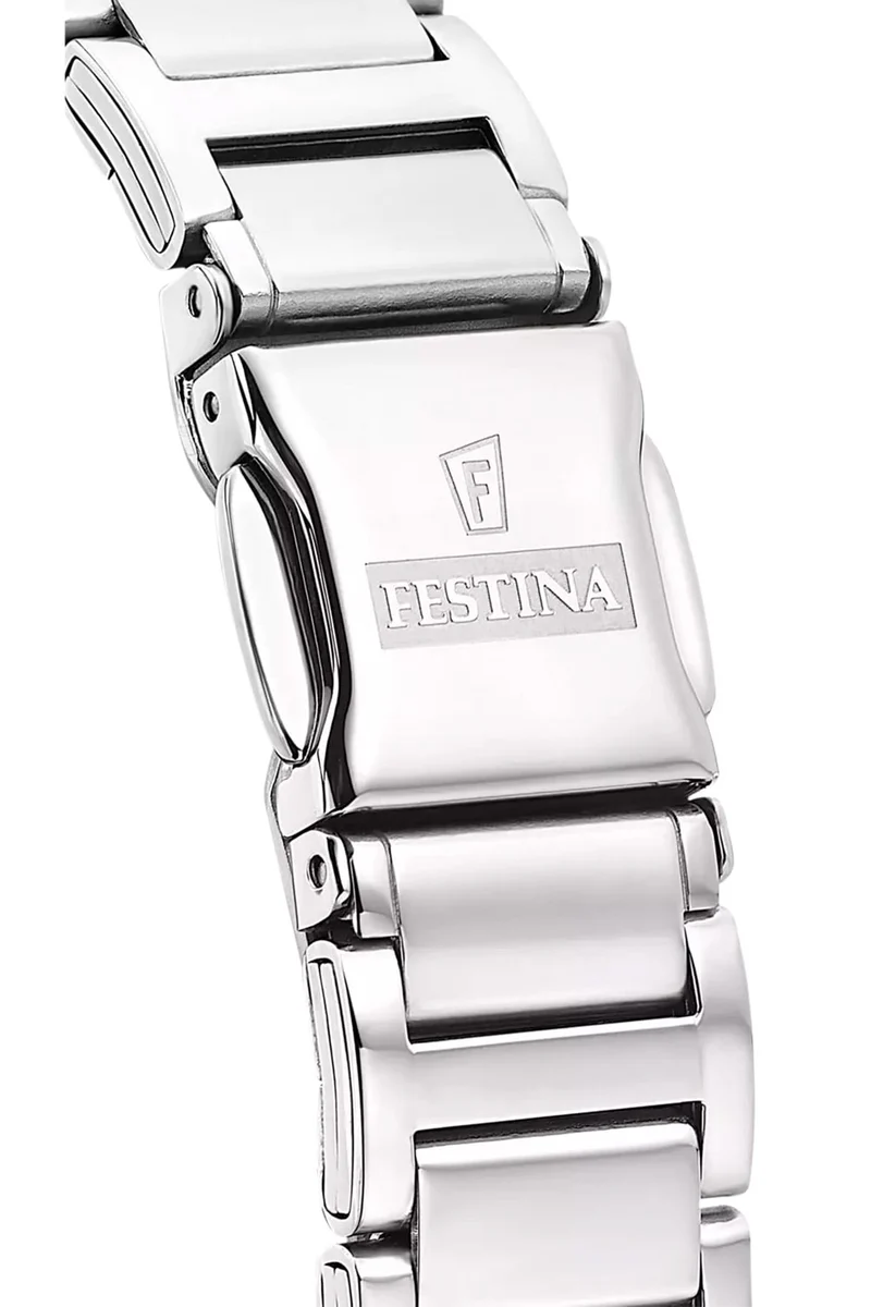 Festina Mademoiselle F16936/3 Damenuhr Silberfarben • Mineralglas • Edelstahlarmband