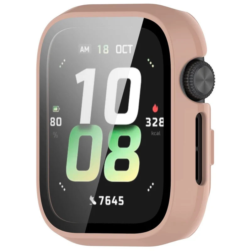 Bequem Honor Watch 5 Hülle mit Displayschutz in Glas und Silikon