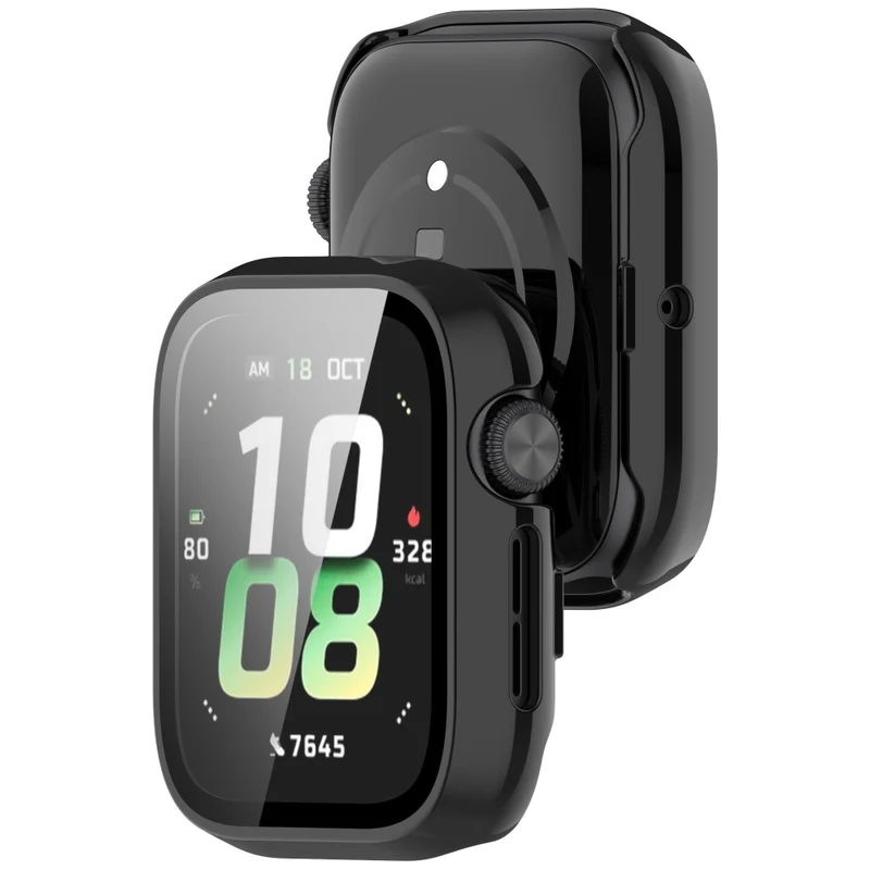 Bequem Honor Watch 5 Hülle mit Displayschutz in Glas und Silikon