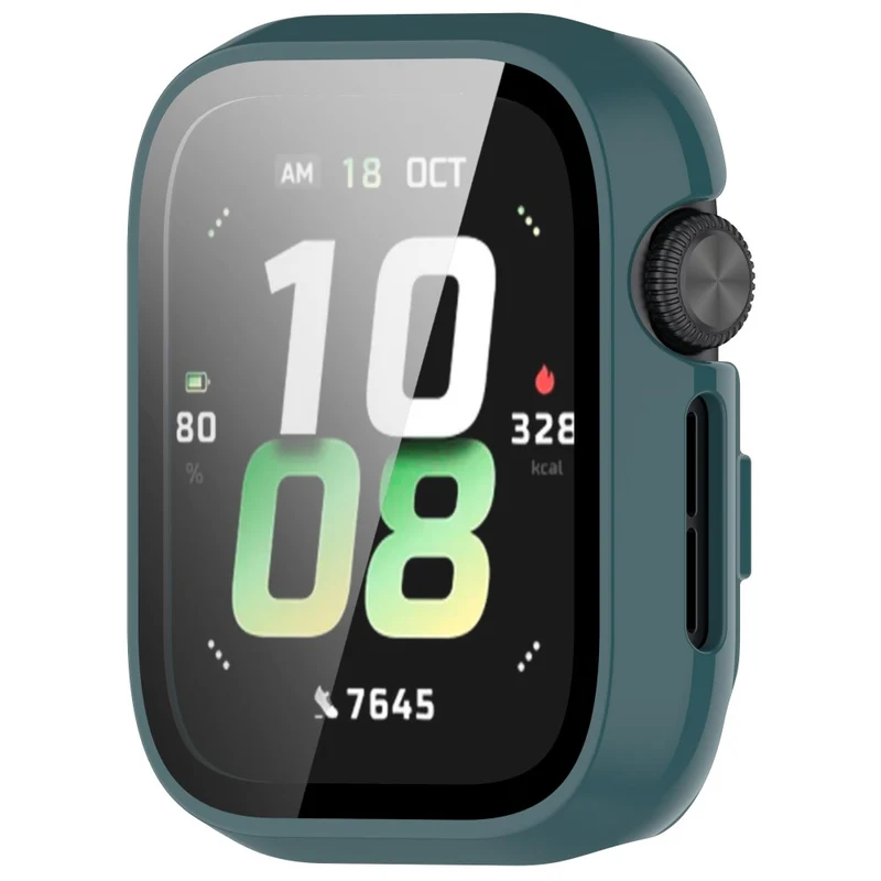 Bequem Honor Watch 5 Hülle mit Displayschutz in Glas und Silikon