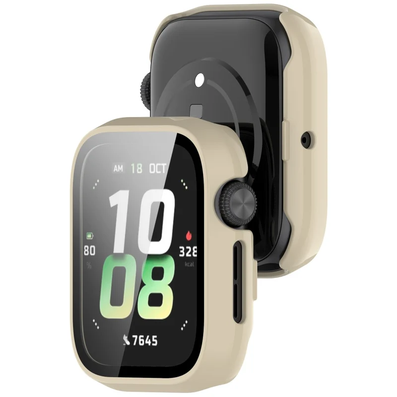 Bequem Honor Watch 5 Hülle mit Displayschutz in Glas und Silikon