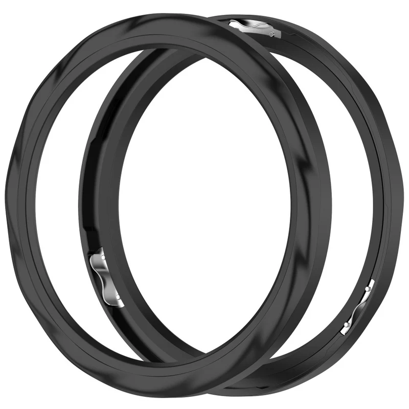 Auffallend Modisch Xiaomi Watch S3 Hülle mit Displayschutz in Metall
