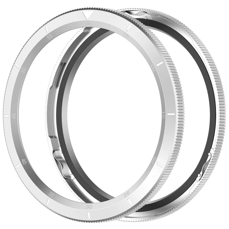 Auffallend Modisch Xiaomi Watch S3 Hülle mit Displayschutz in Metall