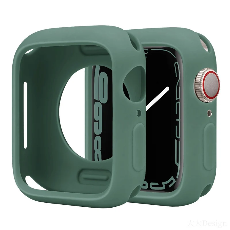 Apple Smartwatch Stoßfest Silikon Universell Bumper