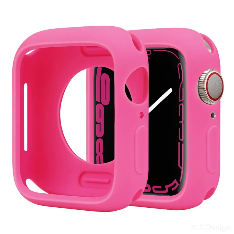 Apple Smartwatch Stoßfest Silikon Universell Bumper