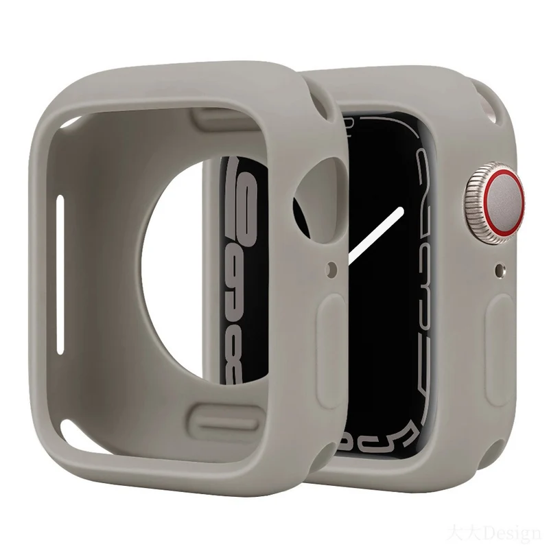 Apple Smartwatch Stoßfest Silikon Universell Bumper