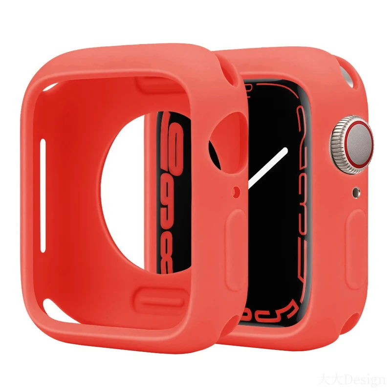 Apple Smartwatch Stoßfest Silikon Universell Bumper