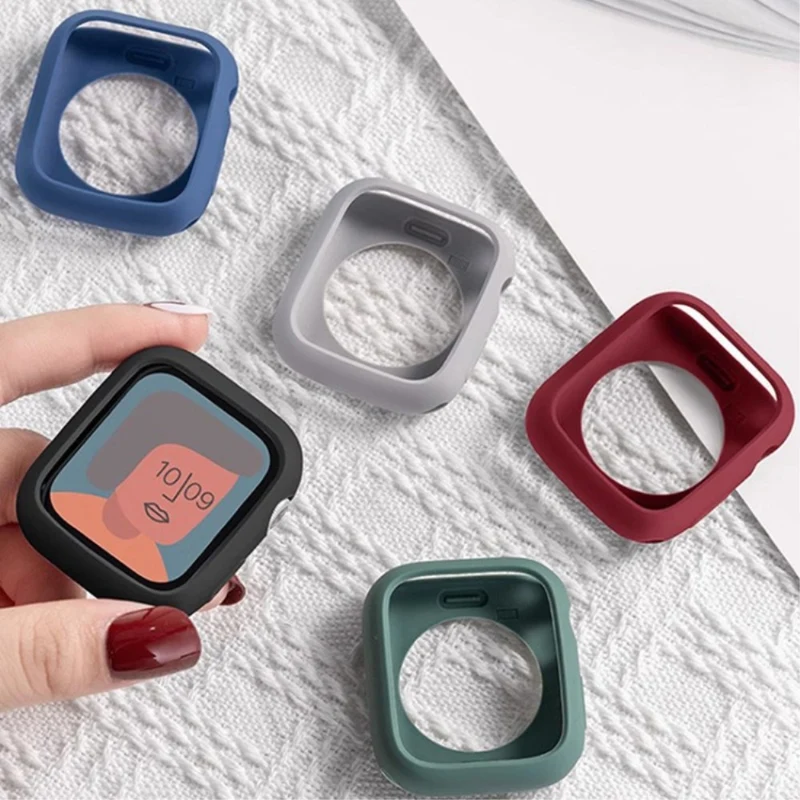 Apple Smartwatch Stoßfest Silikon Universell Bumper