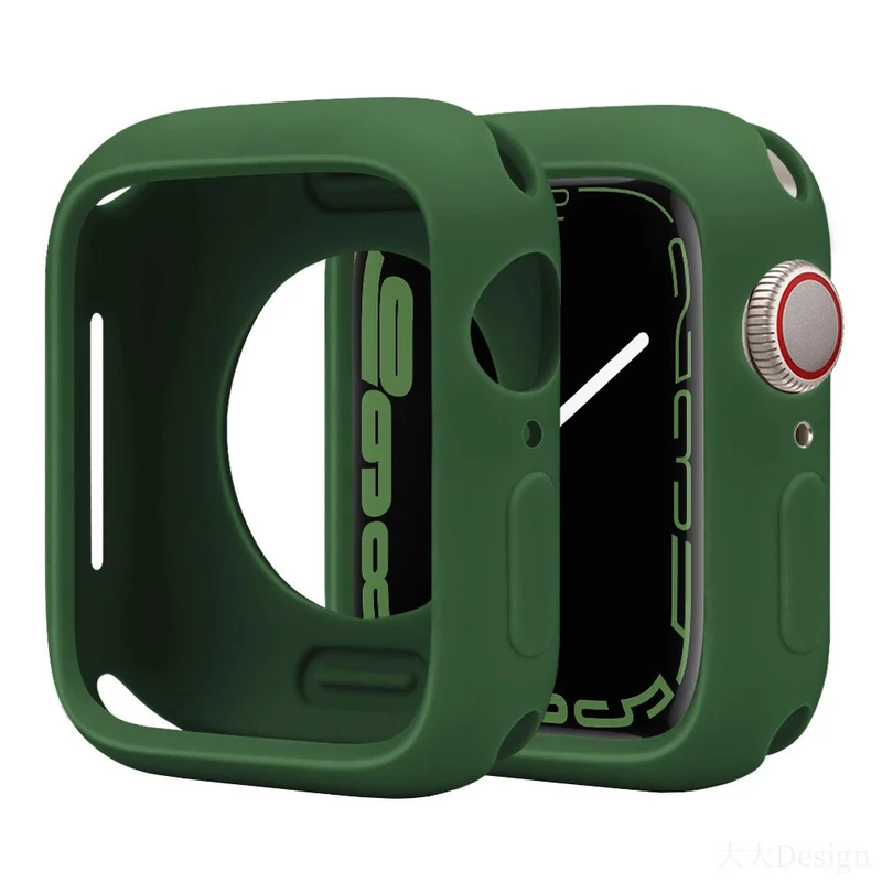 Apple Smartwatch Stoßfest Silikon Universell Bumper
