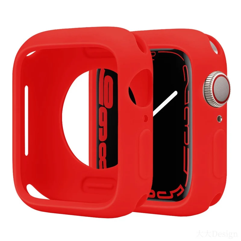 Apple Watch Series 10 42mm Stoßfest Silikon Bumper