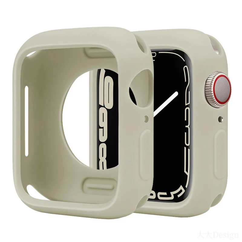 Apple Watch Series 10 42mm Stoßfest Silikon Bumper