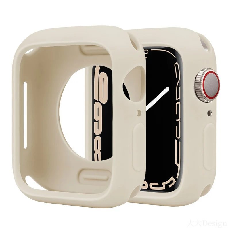 Apple Watch Series 10 42mm Stoßfest Silikon Bumper