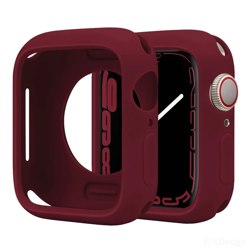 Apple Watch Series 10 42mm Stoßfest Silikon Bumper