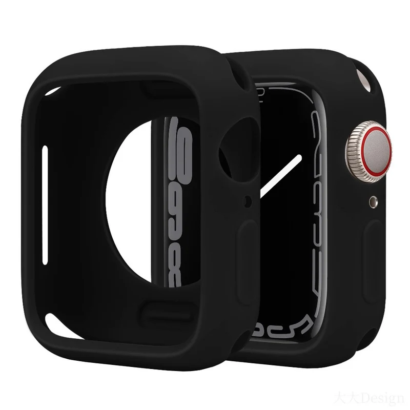 Apple Watch Series 10 42mm Stoßfest Silikon Bumper