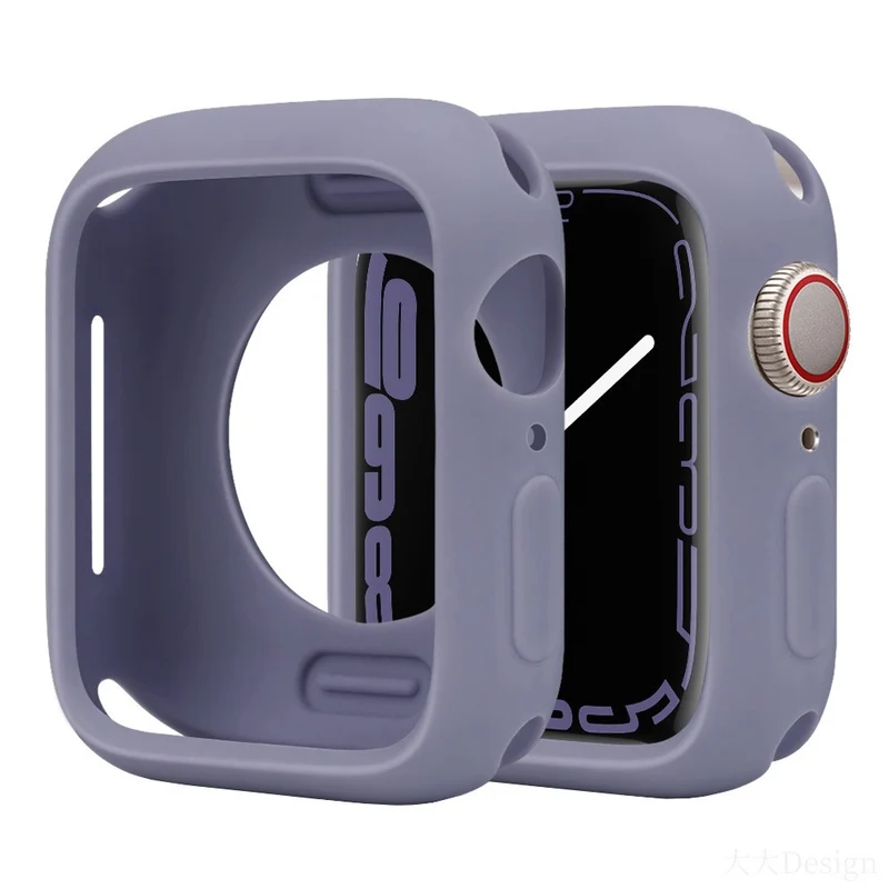 Apple Watch Series 10 42mm Stoßfest Silikon Bumper