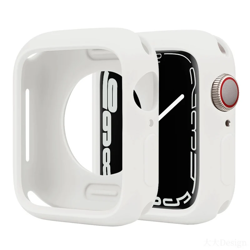 Apple Watch Series 10 42mm Stoßfest Silikon Bumper