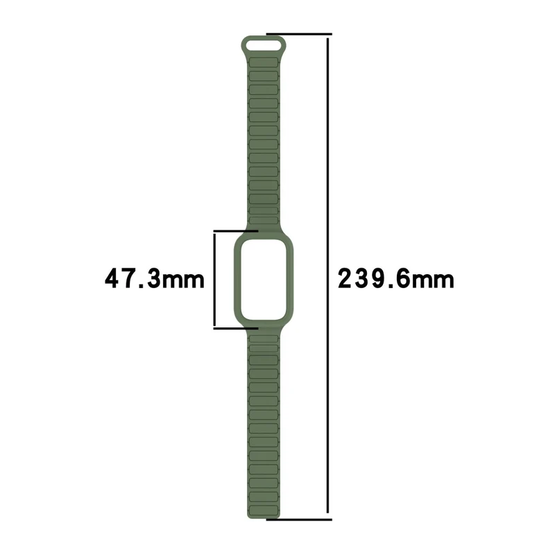 Bequem Xiaomi Smart Band 9 Active / Xiaomi Redmi Band 3 Silikon Universell Armband
