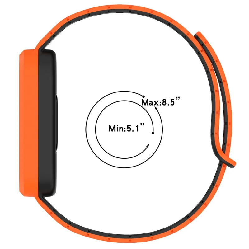 Bequem Xiaomi Smart Band 9 Active / Xiaomi Redmi Band 3 Silikon Universell Armband