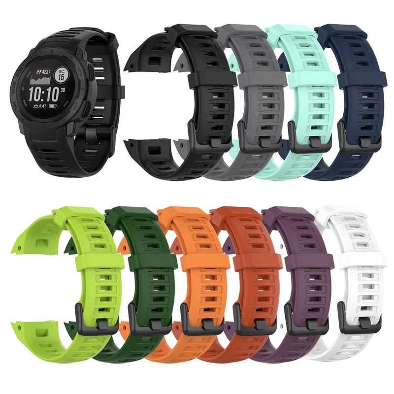 Unglaublich Angenehm Garmin Smartwatch Silikon Universell Armband