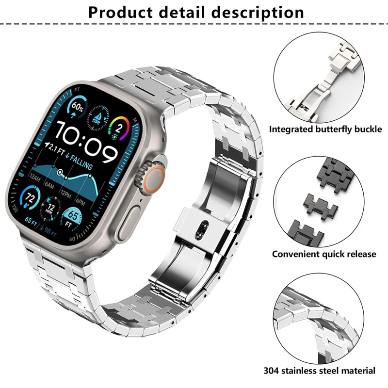 Wirklich Schick Apple Smartwatch Metall Universell Armband