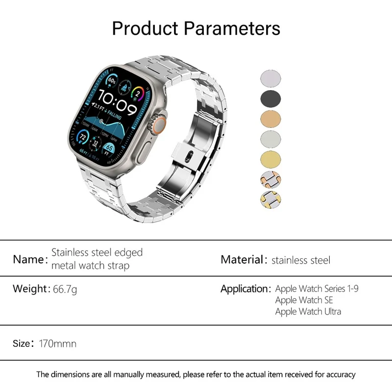 Wirklich Schick Apple Smartwatch Metall Universell Armband