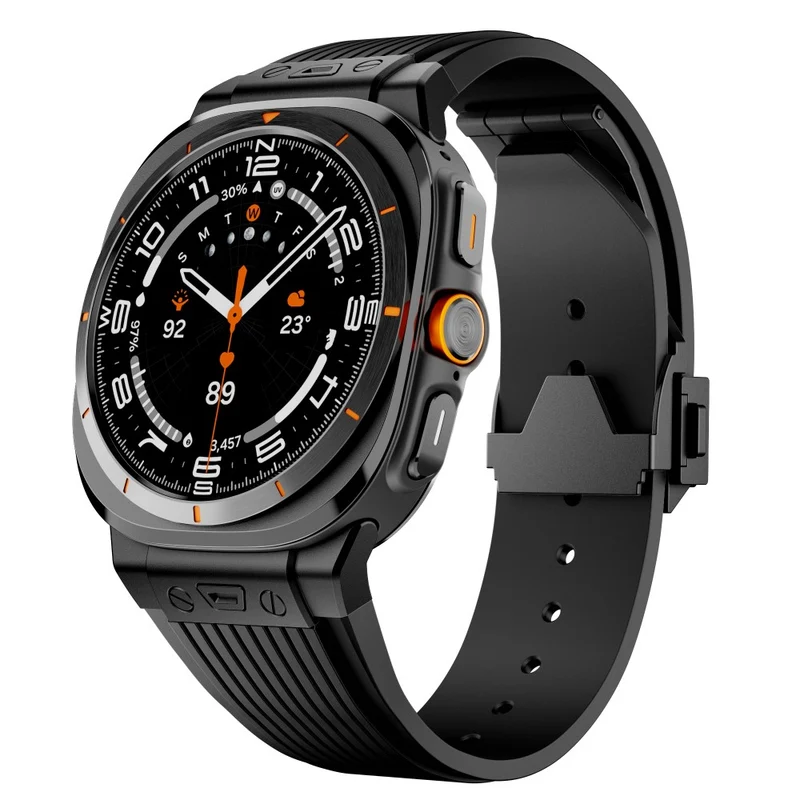 Super Bequem Samsung Galaxy Watch Ultra 47mm Silikon Armband