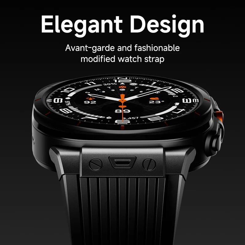 Super Bequem Samsung Galaxy Watch Ultra 47mm Silikon Armband