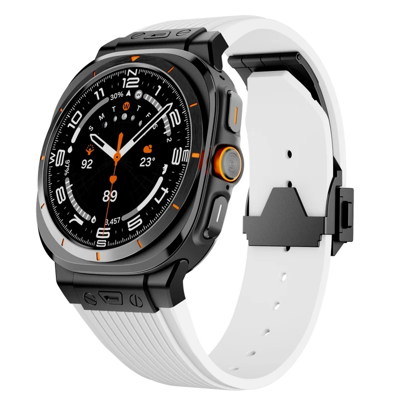 Super Bequem Samsung Galaxy Watch Ultra 47mm Silikon Armband