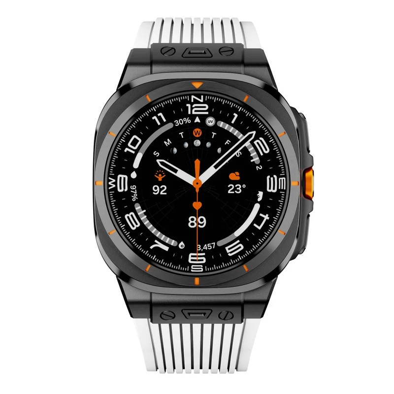 Super Bequem Samsung Galaxy Watch Ultra 47mm Silikon Armband