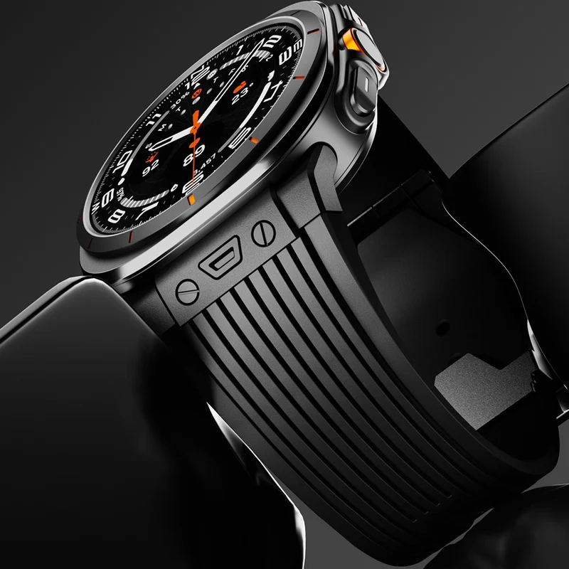 Super Bequem Samsung Galaxy Watch Ultra 47mm Silikon Armband