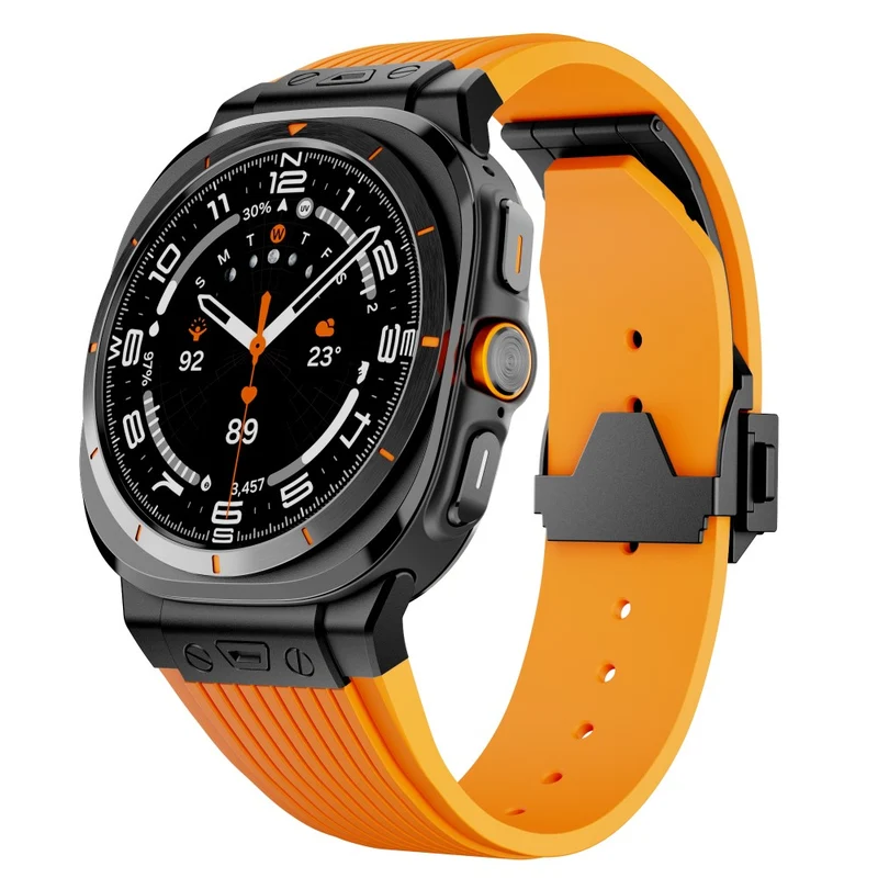 Super Bequem Samsung Galaxy Watch Ultra 47mm Silikon Armband